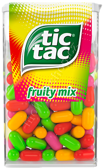Tic-Tac fruity mix 18g/24ks