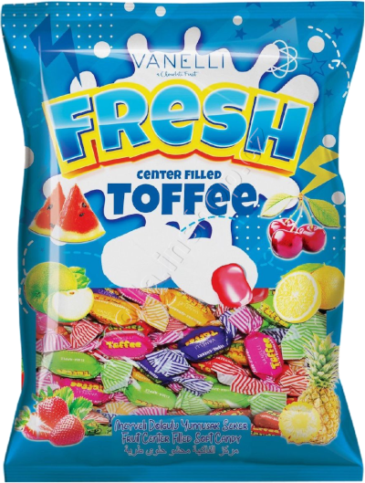 Fresh Toffee 1kg/8ks Vanelli