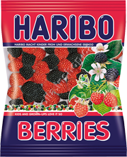 Berries  100g/24ks Haribo   Malina