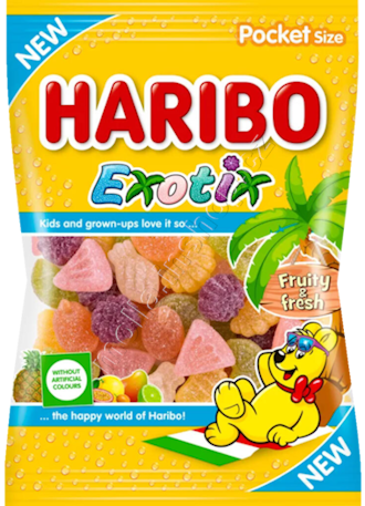 Exotix 80g/26ks  HARIBO