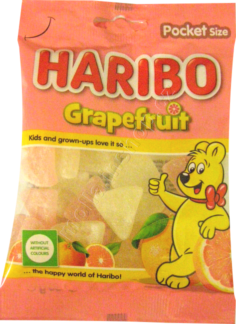 Grapefruit  80g/24ks Haribo 