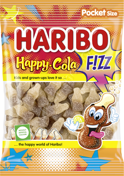 Happy Cola F!ZZ 80g/30ks Haribo