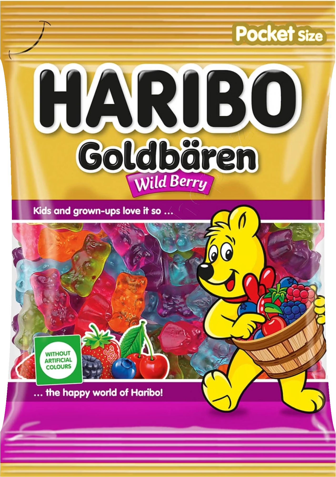 Medvídek zlatý Lesní směs 80g/30ks  Haribo