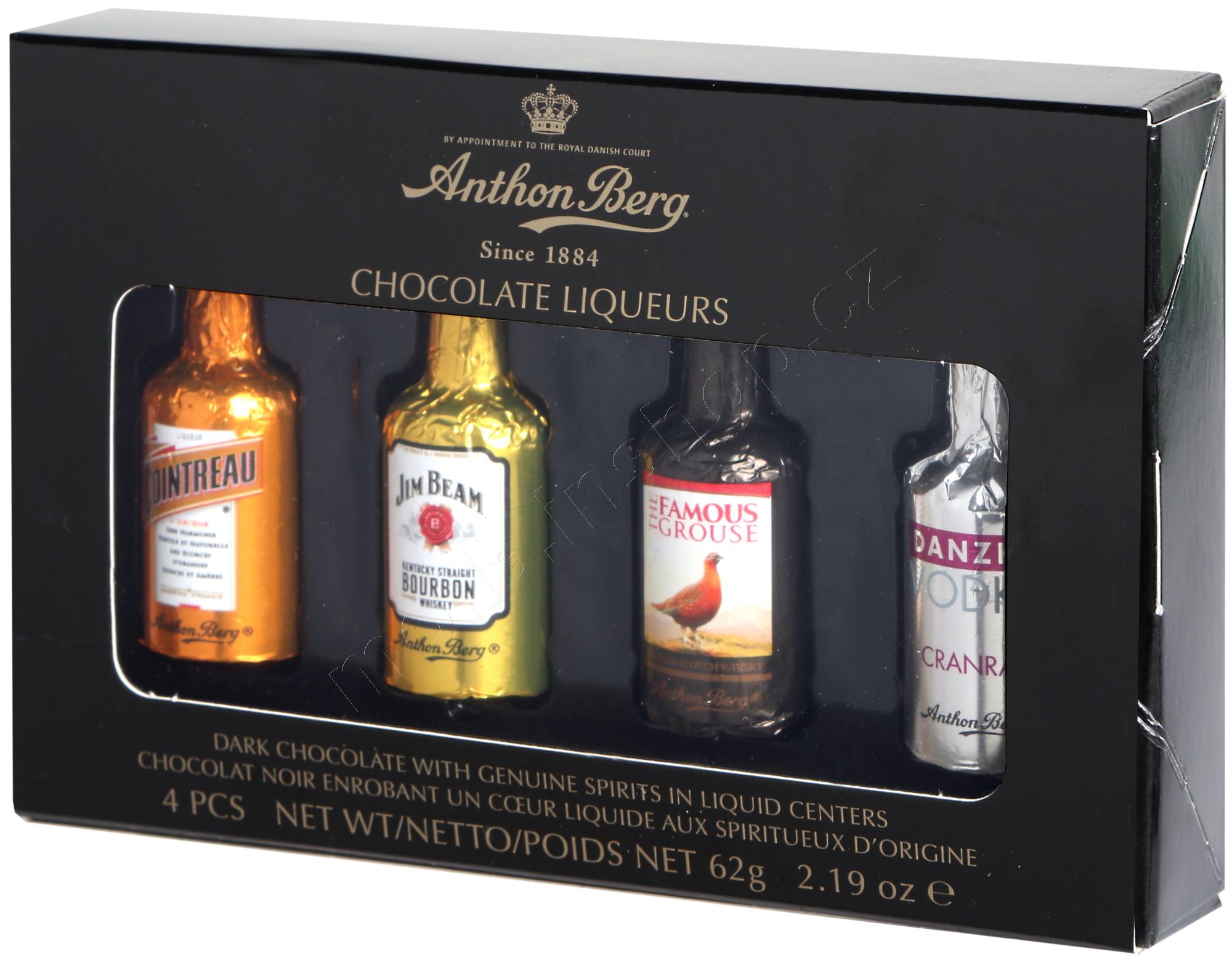 AB LIQUEURS 4ks 62g/14ks lahvičky alkohol