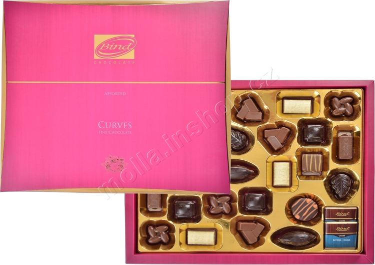 Bind Curves Pink 320g/6ks Chocolate 