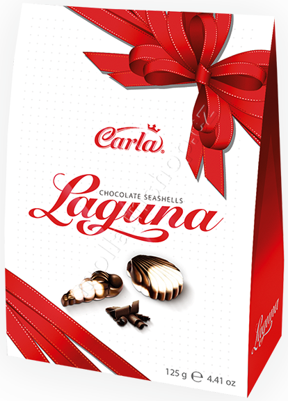 Carla mléčná Laguna taštička 125g/14ks mořské plody VH465