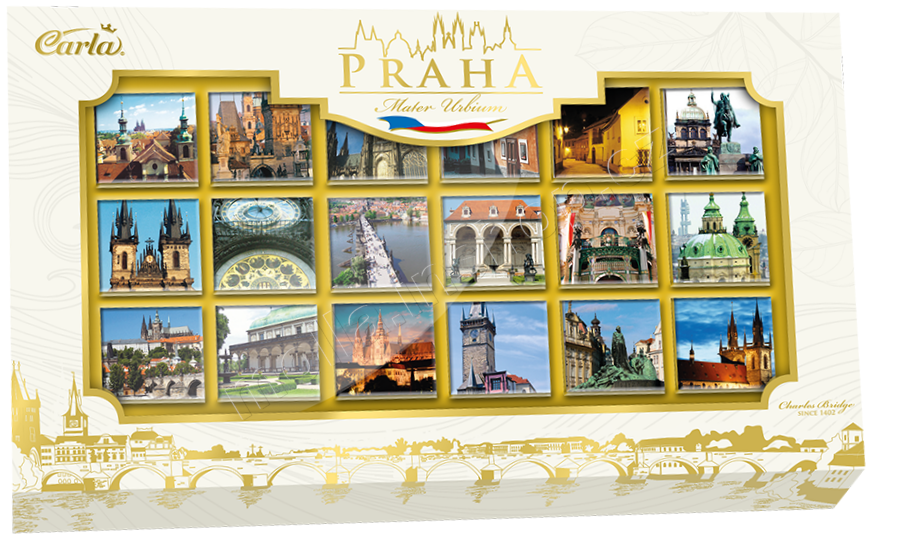 Carla Praha hořká 70% 90g/10ks VH322