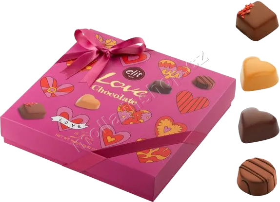 X- ELIT Trufle Love Chocolate pink 168g/10ks 10/2025