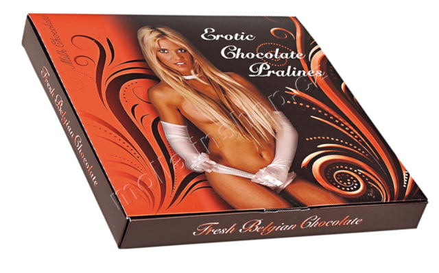 8555:Erotický dezert prsa 160g/5ks   mléčný