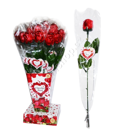 Chocolate Rose 18g/18ks růže
