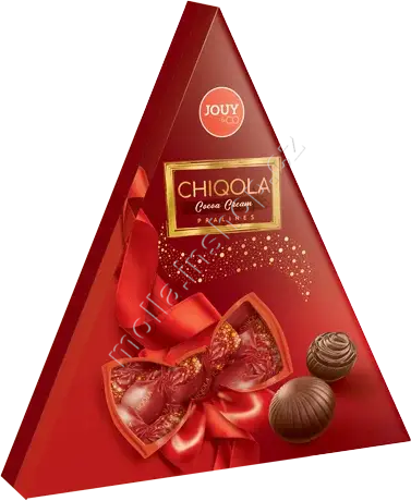 Jouy Chiqola Triangle Cacao Praline 110g/18ks