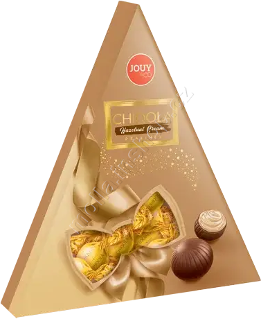 Jouy Chiqola Triangle Hazelnut Praline 110g/18ks