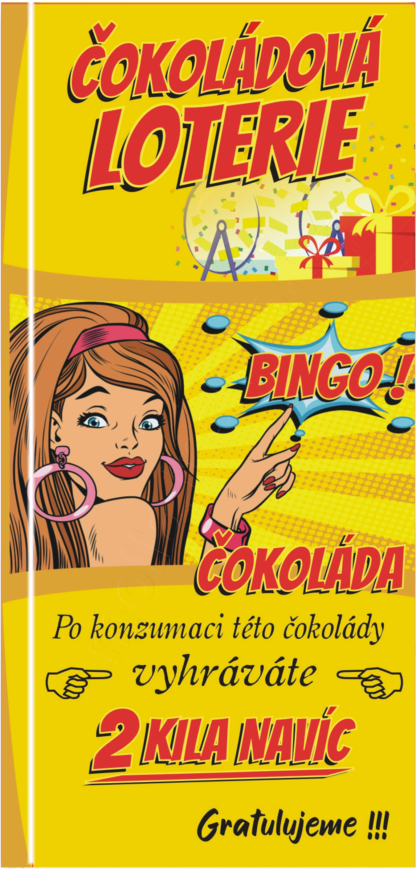 Masha Loterie čokoláda 100g/24ks MČ