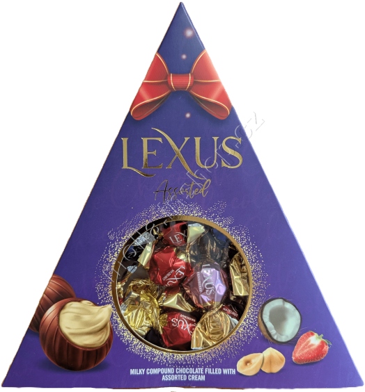 Lexus Triangl Mix náplní 120g/18ks kakaové