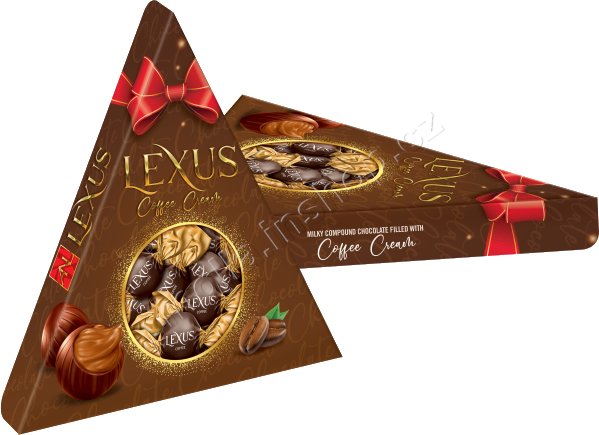 Lexus Triangl Káva 120g/18ks kakaové