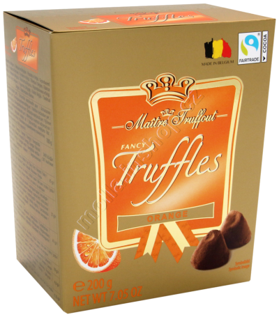 M.T.Truffel orange 200g/15ks kufřík pomeranč