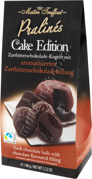 M.T. hořká 148g/6ks Cake Edition taštička