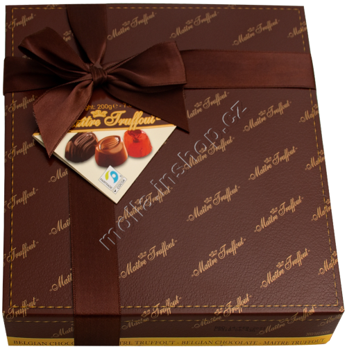 M.T. s mašlí hnědý 200g/12ks dezert belgické