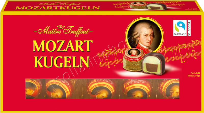 Mozartovy koule 200g/20ks krabička M.T. Mozartkugeln