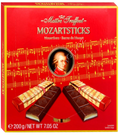 Mozart tyčinky 200g/25ks M.T. Mozartsticks