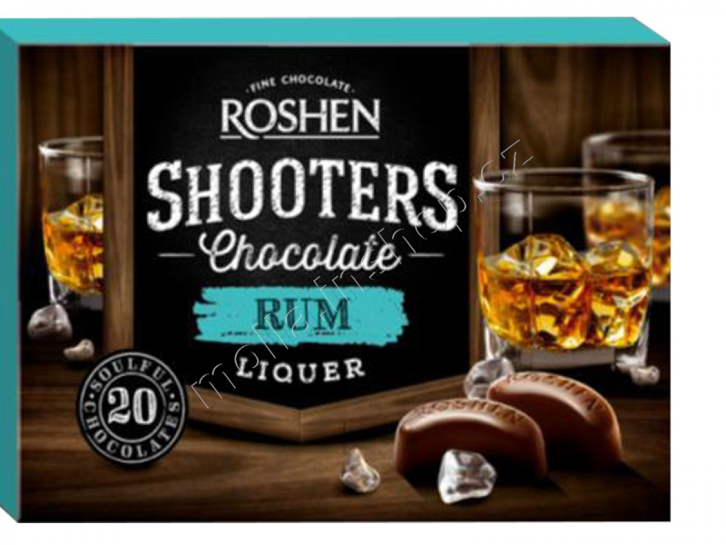 ROSHEN Shooters bonb. rumový likér 150g/10ks