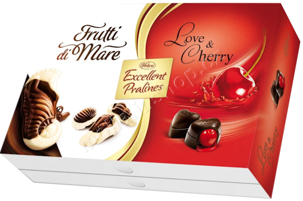 Vobro Excellent Pralines 338g/6ks - Love&Cherry / Frutti di Mare