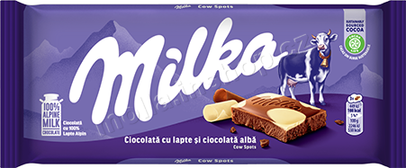 Milka HAPPY COWS 100g/24ks strakatá 