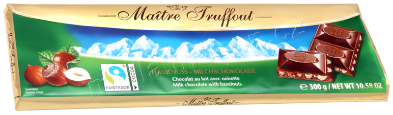 MT čokol. oříšková 300g/11ks zlatá