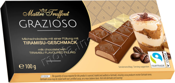 MT čokol. Tiramisu ml. 100g/16ks GUNZ Grazia