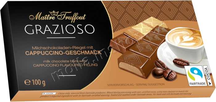 MT čokol. Cappucino ml. 100g/16ks GUNZ Grazia