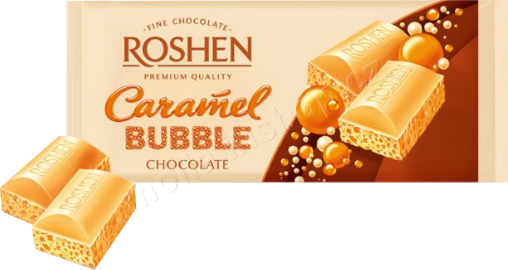 Roshen Bubble bílá čokoláda 80g/20ks