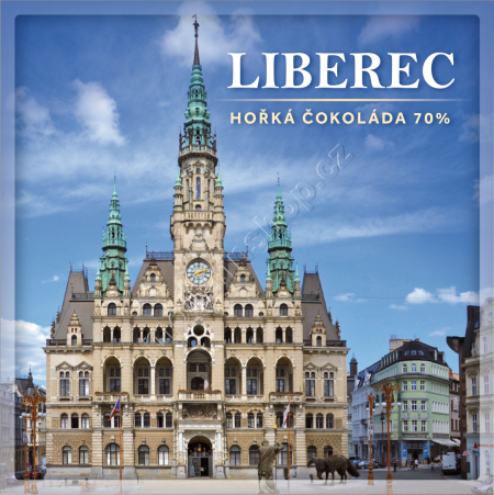 T.č. LIBEREC hořká 70% čokoláda 100g/100ks CARLA