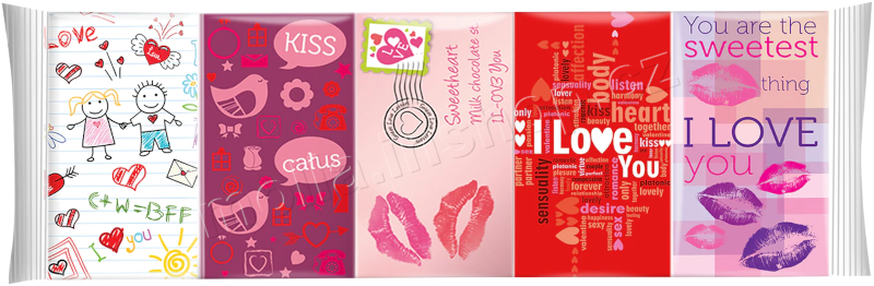 T.č.  mléčná 5x15g/20ks MT I love You