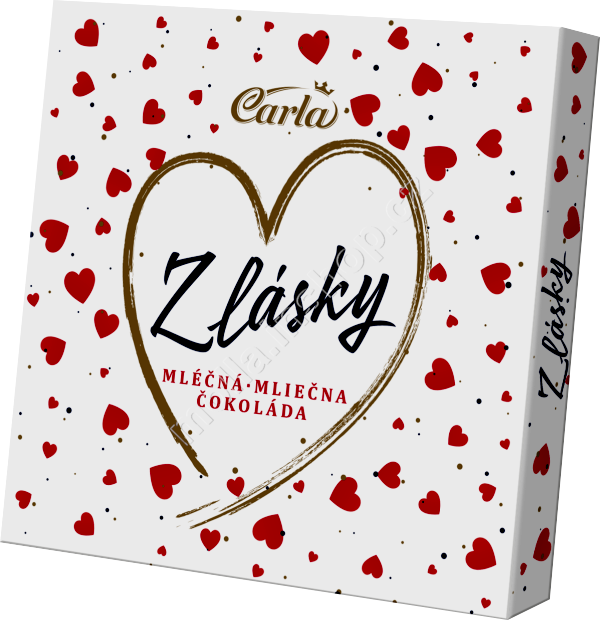 T.č. Z LÁSKY 100g/10ks 20.11.2025 mléčná čtverec CARLA
