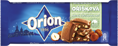 T.č. oříšková 90g/18ks ORION