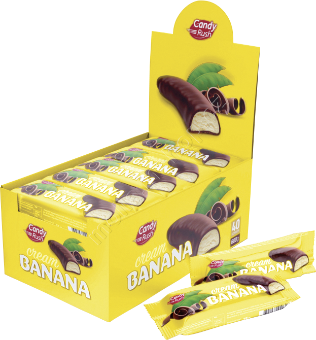 Banana cream 20g/30ks Candy Rush