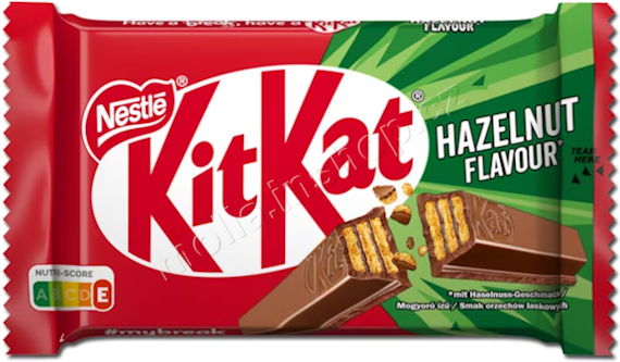 Kit Kat 4 Oříšek tyčinky 41,5g/24ks ORION