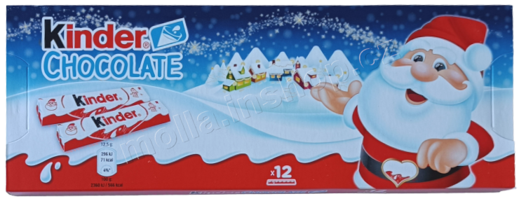Kinder čokoláda 150g/24ks T12 Sezónní balení