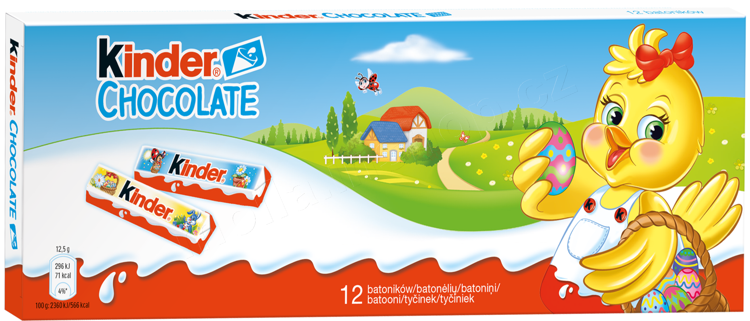 Kinder čokoláda 150g/24ks T12 Sezónní balení
