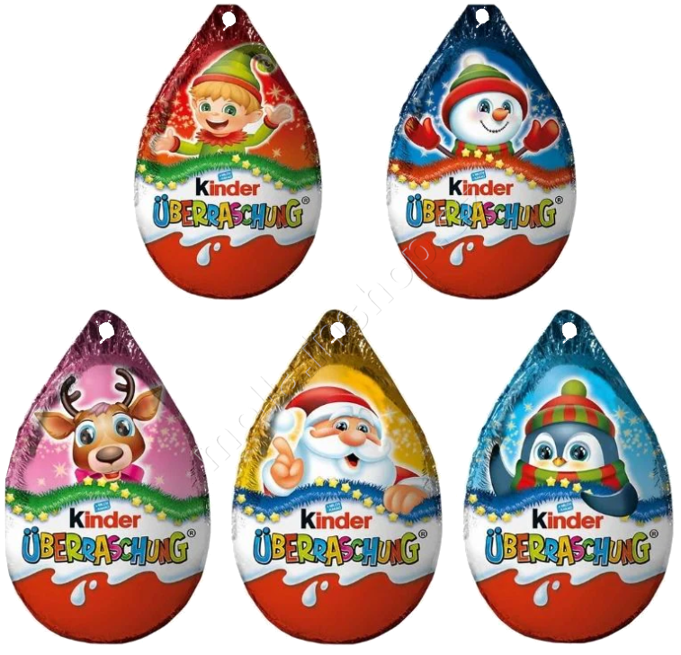 Kinder Surprise Pendant vajíčka 20g/72ks Sezonní /závěsná/   