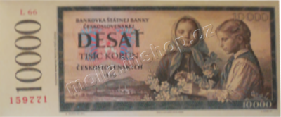 Fikar Bankovky 10,- Kčs dezert 60g/50ks