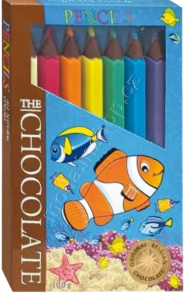 Čoko pastelky Rybičky 100g/15ks  Nemo