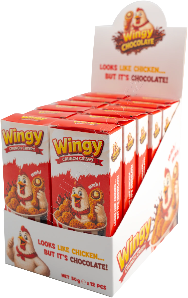 Wingy kuře čokoláda 50g/12ks 