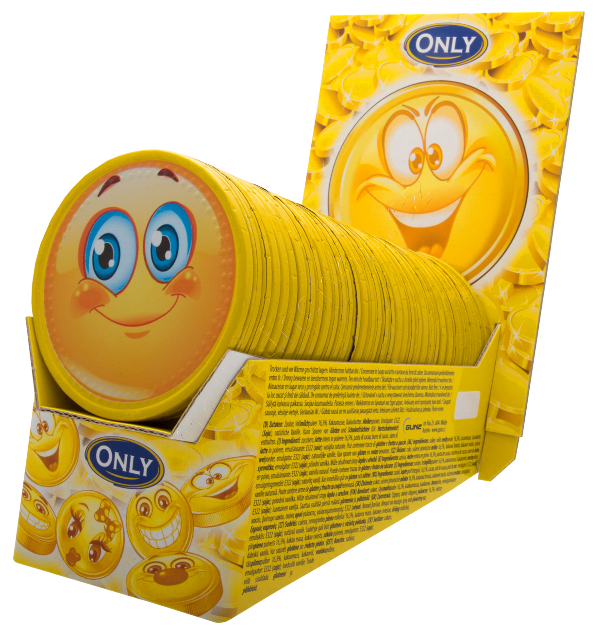 Medaile Emoji smajlík 21,5g/36ks ONLY