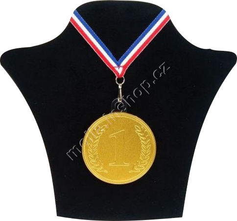 Medaile s trikolorou 23g/24ks