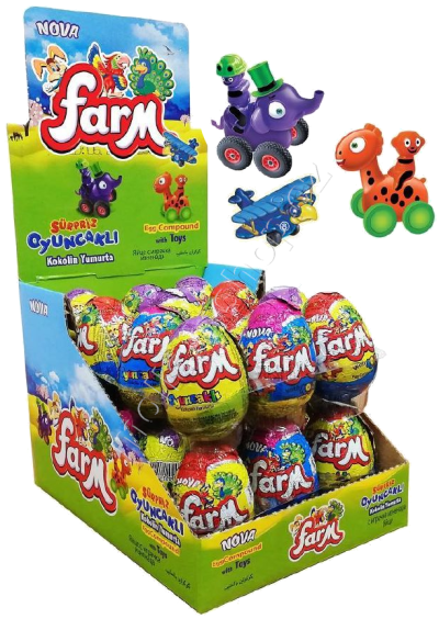 Vejce Nova  Farm  25g/24ks pochoutka