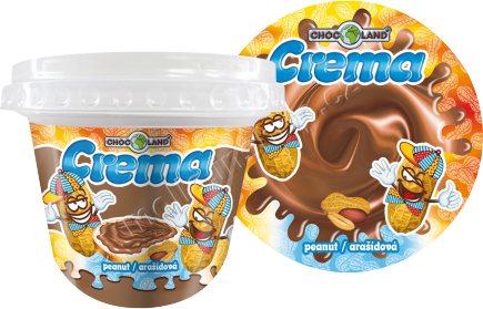 Nugeta arašídová Chocoland 250g/12ks CREMA