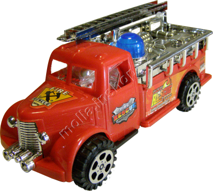 Auto požární, FIRE TRUCK NEW 4g/16ks