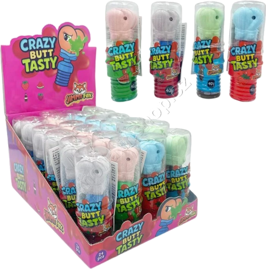 Crazy Butt Tasty 40g/24ks JF lízátko a gel