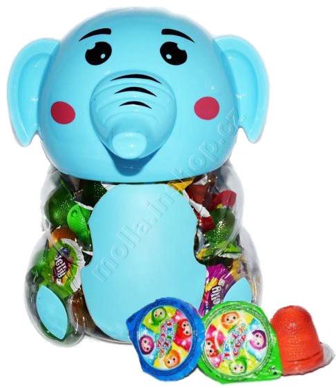 JELLY Cup Slon želé 13g/100ks Elephant